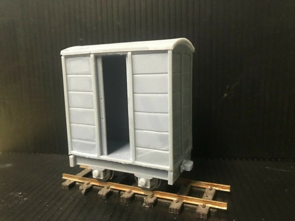 Gn15  Box Van Kit with optional wheelset