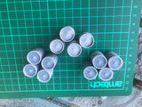 G-scale model scenery - twelve 50L beer kegs - also suitable for GN15