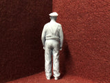 G-Scale Driver with peaked cap - 3D scan of a real person - MD008 (also GN15)