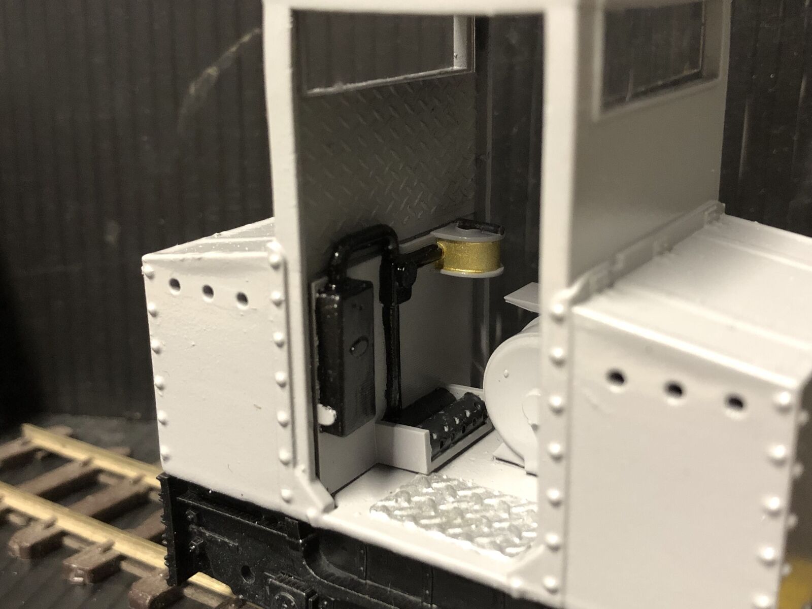 GN15 cabbed English Electric Brush critter quarry loco kit for 1:22.5 narrow gauge layouts on 16.5mm track