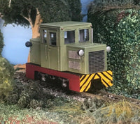 OO9 009 Hungarian Forestry Diesel Locomotive Body For KATO 109