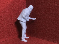 G-Scale figure bent over - 3D scan of a real person - MD008 (also GN15).