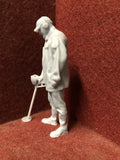 G-Scale Metal Detectorist figure - 3D scan of a real person - MD260 (also GN15)