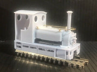 OO9 009 Cab Quarry Hunslet locomotive kit to fit onto a KATO 109 chassis