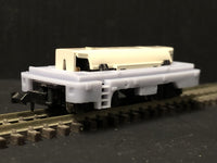 009 BOBO Diesel Inspection car for Kato 11-105 motorised chassis - OO9