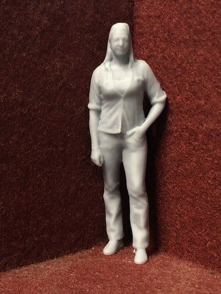 G-Scale Female figure - 3D scan of a real person - FF039 (also GN15)