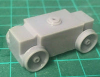 OO gauge Wickham Inspection car includes a static chassis option