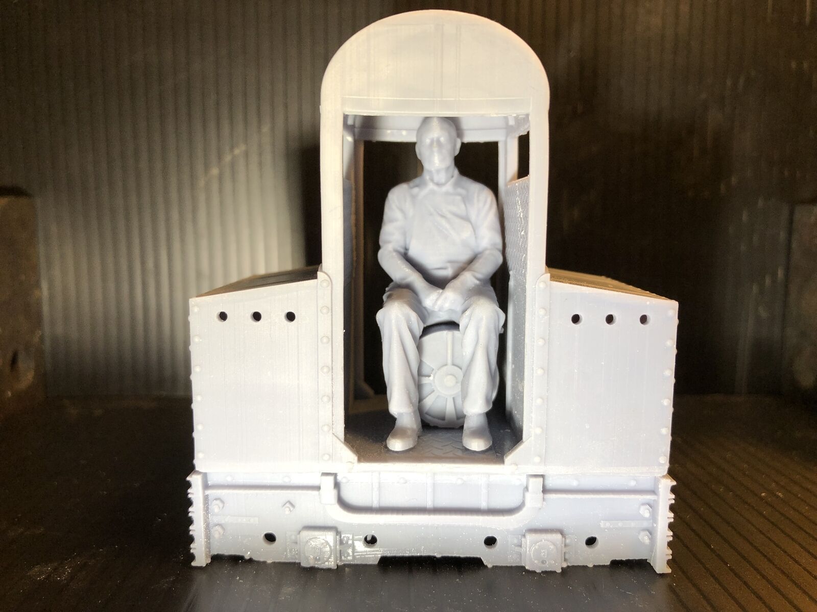 GN15 cabbed English Electric Brush critter quarry loco kit for 1:22.5 narrow gauge on 16.5mm track