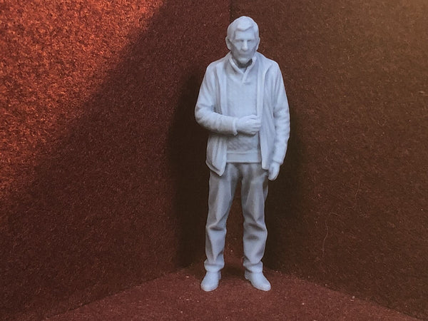 G-Scale figure - 3D scan of a real person - MD042 (also GN15)