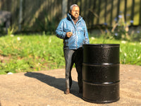 G-Scale figure standing around - 3D scan of a real person - MD013 (also GN15)