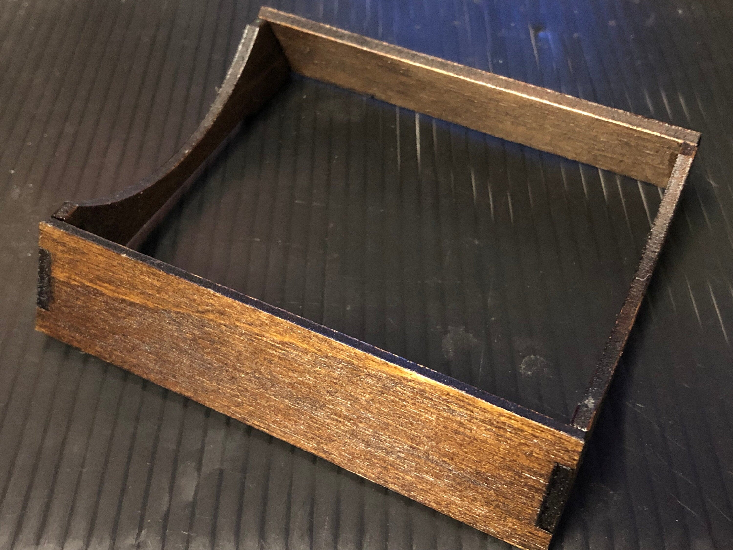 Laser-cut wooden micro diorama jam jar kit with base and fencing for OO, OO9, N or Z gauge model railway or scenic displays