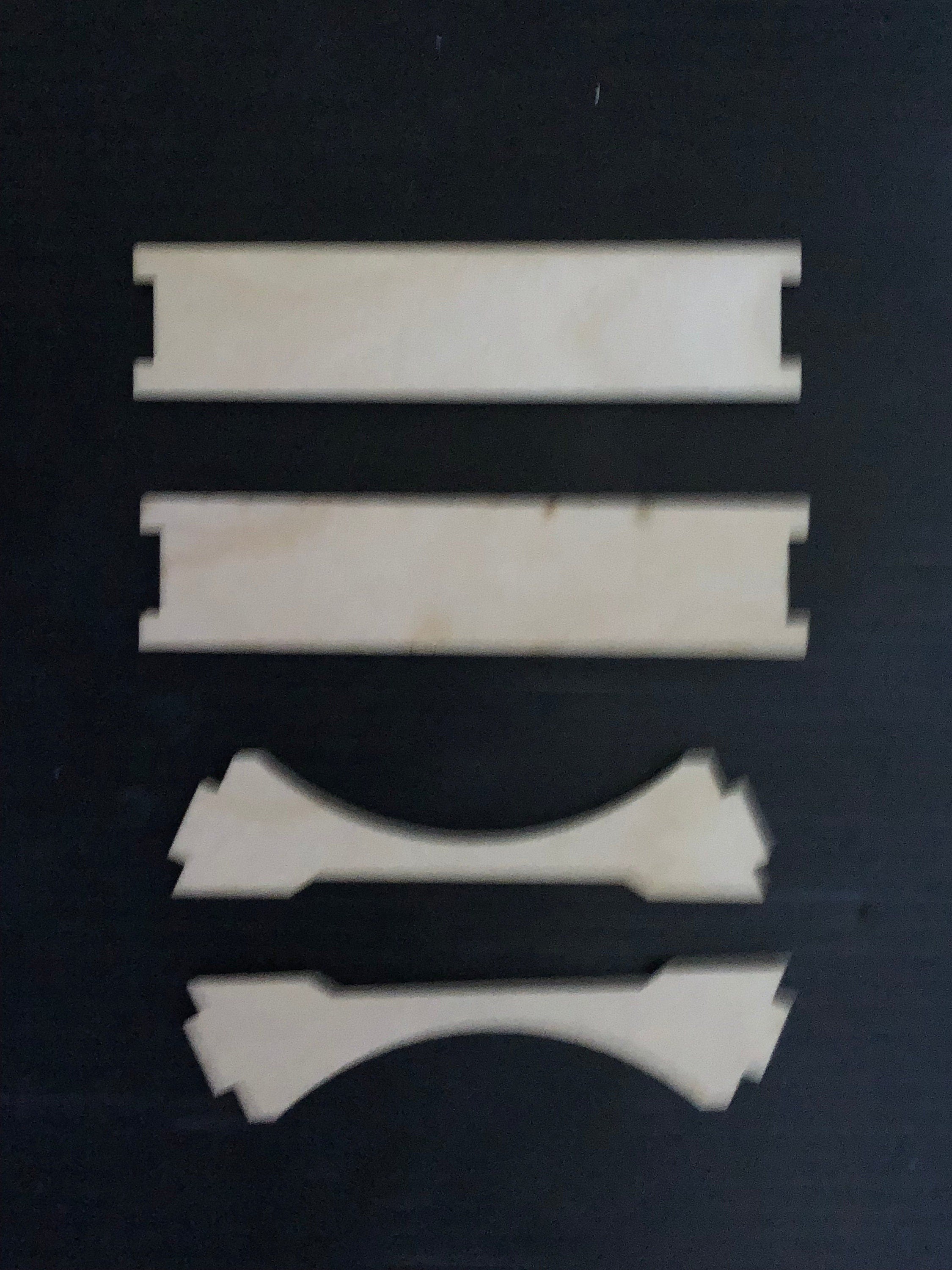 Laser-cut wooden micro diorama jam jar kit with base and fencing for OO, OO9, N or Z gauge model railway or figure scenes